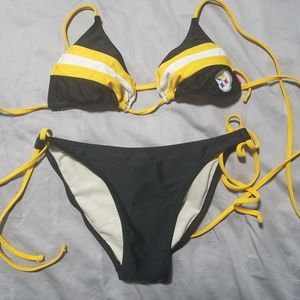 Pittsburgh Steelers string bikini